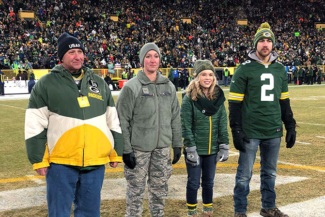 Packers, WPS Health Solutions salute Cardarelle family for Operation Fan Mail