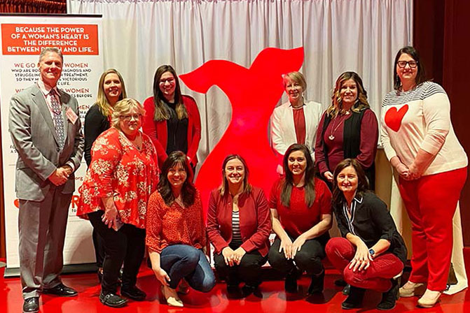 WPS supports cardiovascular research at Go Red 